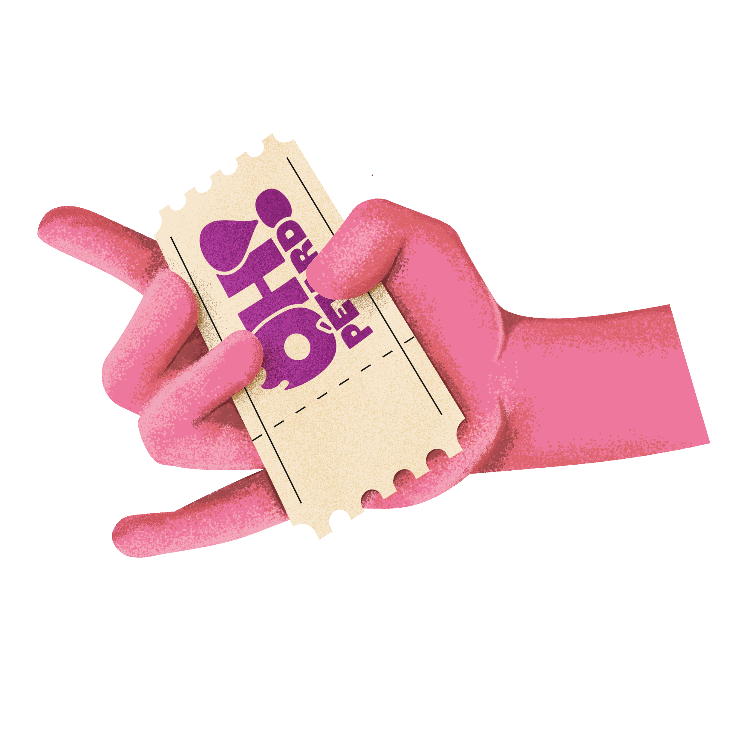 Illustration ticket